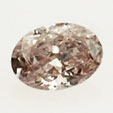 Diamant oval pink